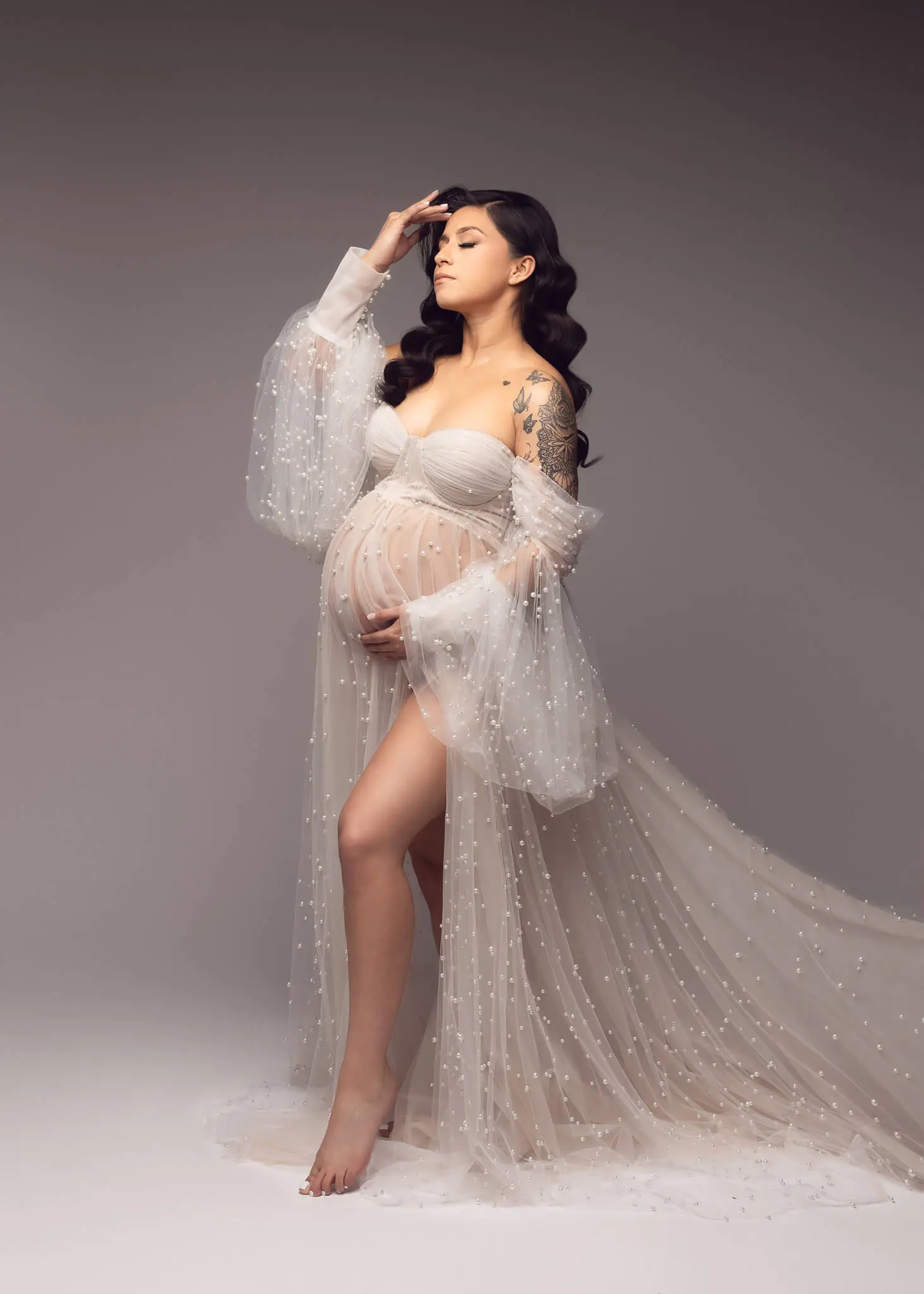 baby bump photography dfw, maternity photography near me, prosper tx maternity portrait studio