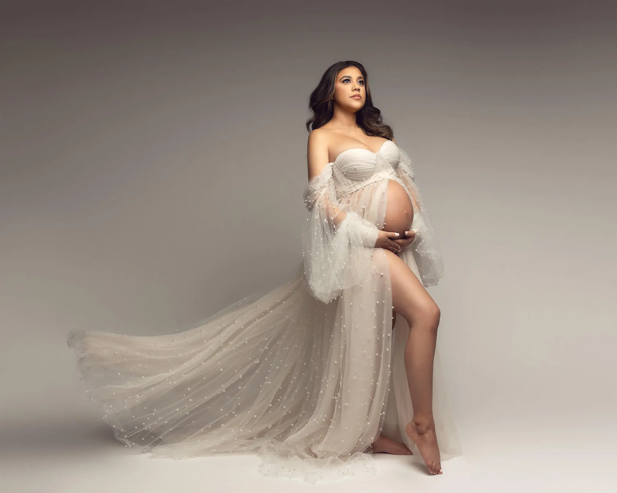 pregnancy photoshoot near me, maternity session lewisville tx, maternity portrait studio plano tx