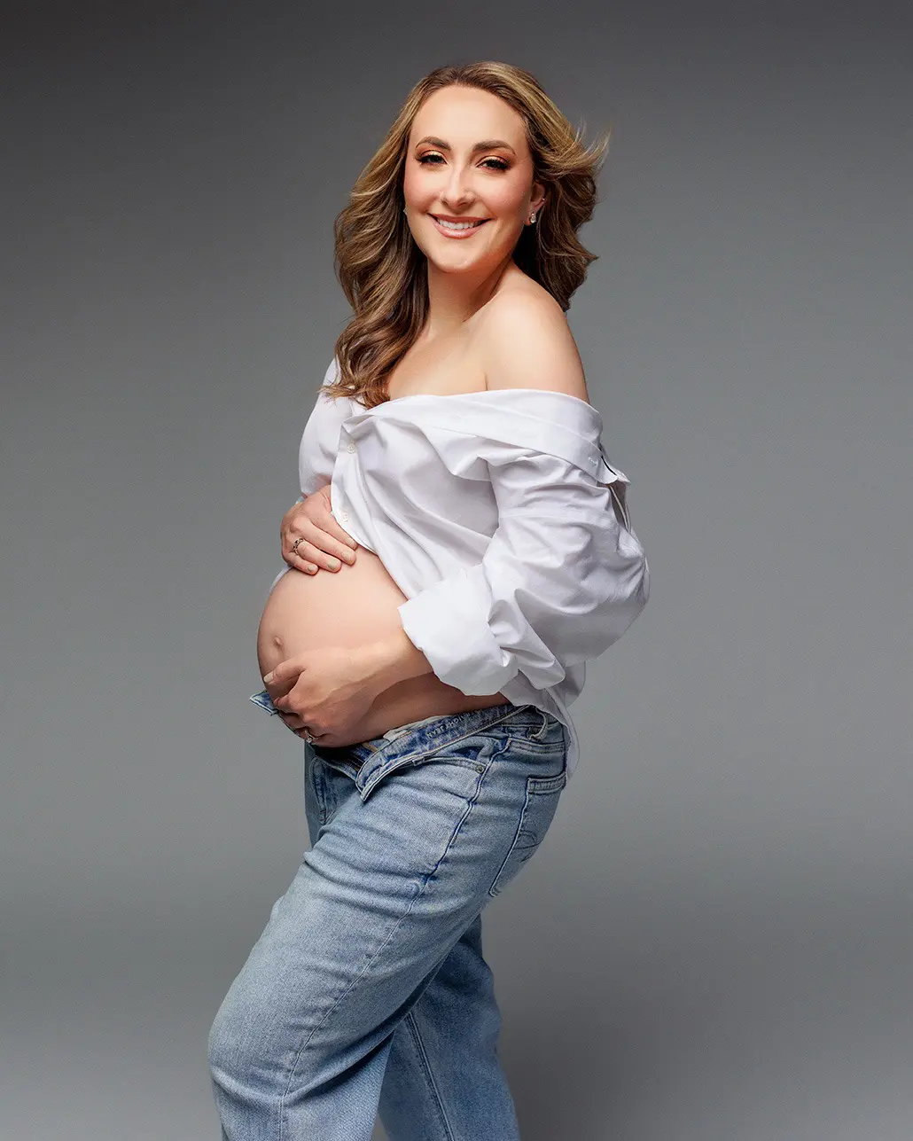 pregnancy photoshoot McKinney TX, DFW maternity portrait studio, best Frisco maternity photographer